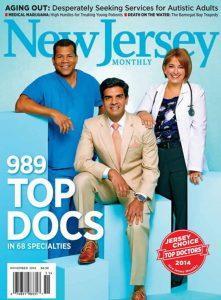 2014 New Jersey Monthly Magazine Top Doc Award