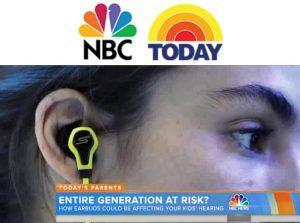 Featured on Today Show for his research on adolescent noise related hearing loss