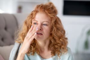 woman-suffering-from-nasal-congestion-due-to-polyps